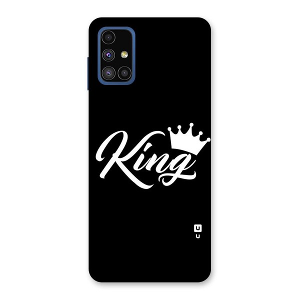 King Crown Typography Back Case for Galaxy M51