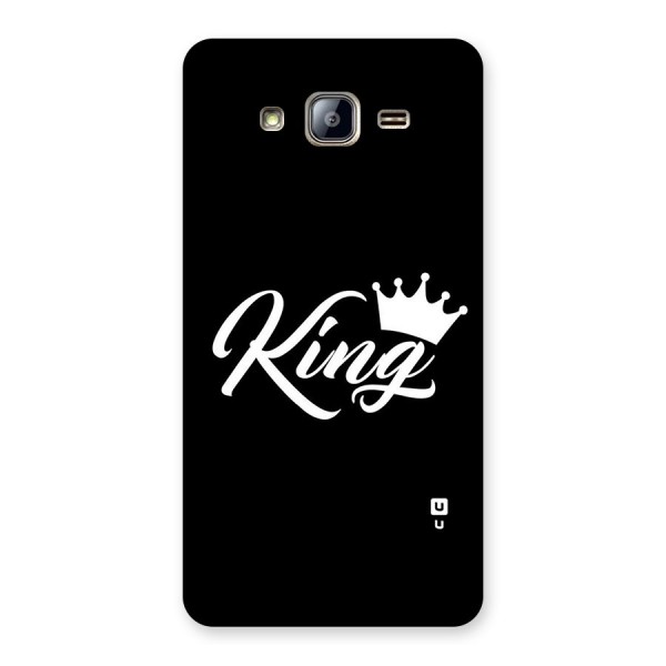 King Crown Typography Back Case for Galaxy On5