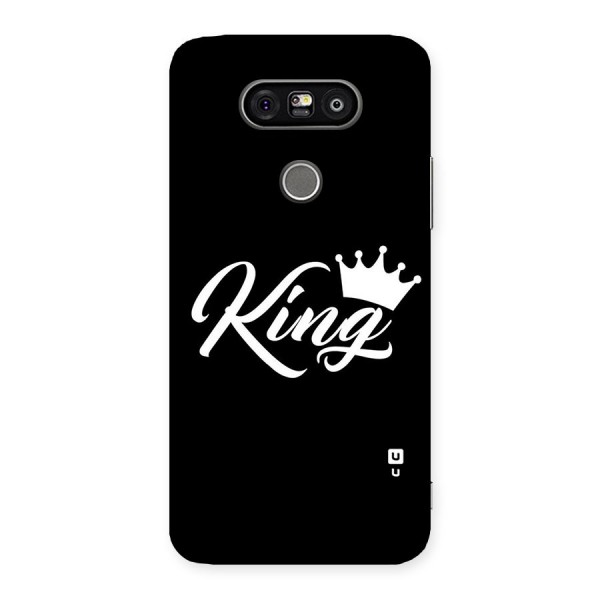 King Crown Typography Back Case for LG G5