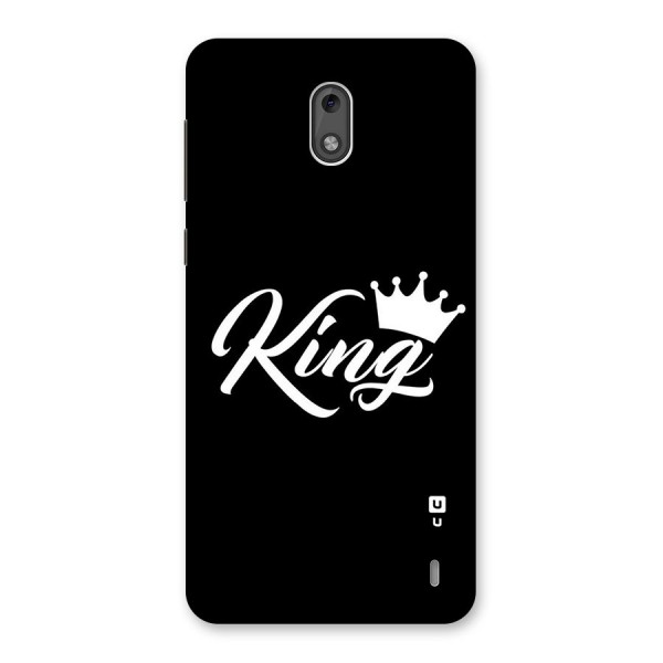 King Crown Typography Back Case for Nokia 2