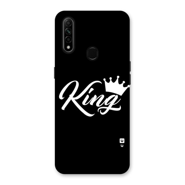 King Crown Typography Back Case for Oppo A31