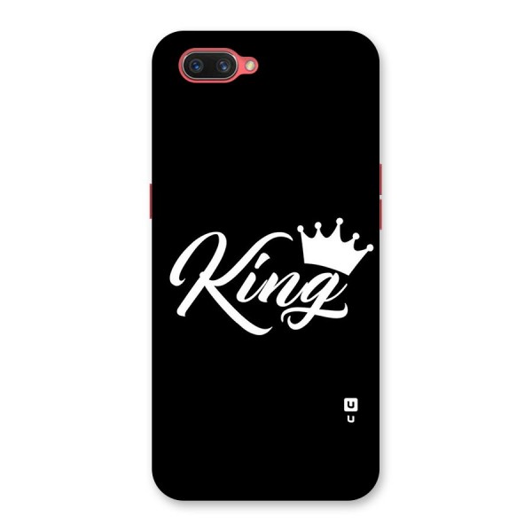 King Crown Typography Back Case for Oppo A3s