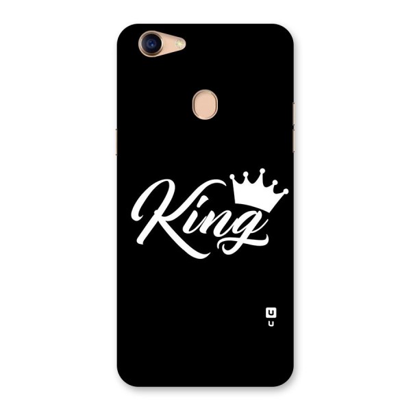 King Crown Typography Back Case for Oppo F5