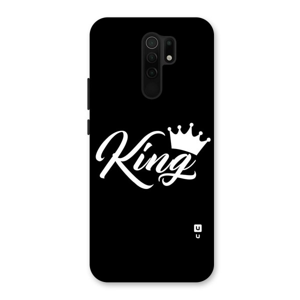 King Crown Typography Back Case for Poco M2