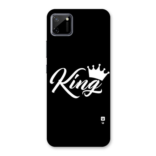 King Crown Typography Back Case for Realme C11