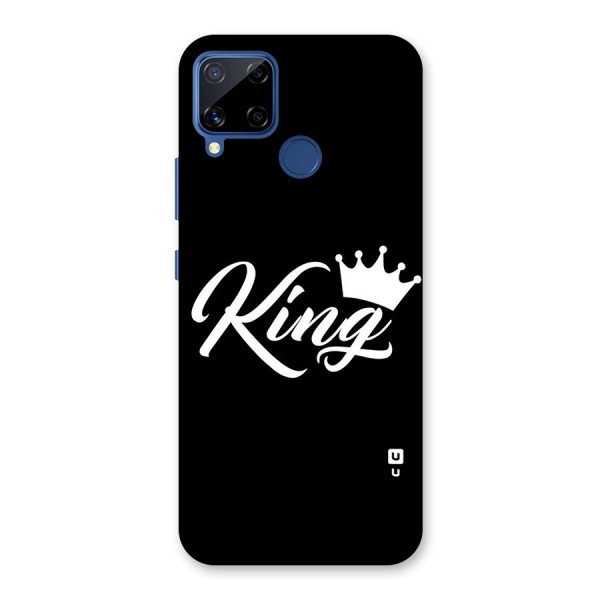 King Crown Typography Back Case for Realme C12