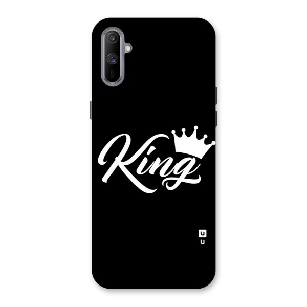 King Crown Typography Back Case for Realme C3