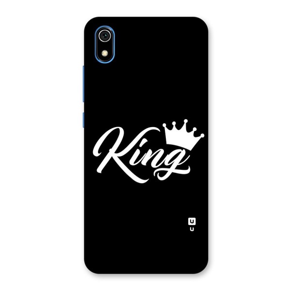 King Crown Typography Back Case for Redmi 7A