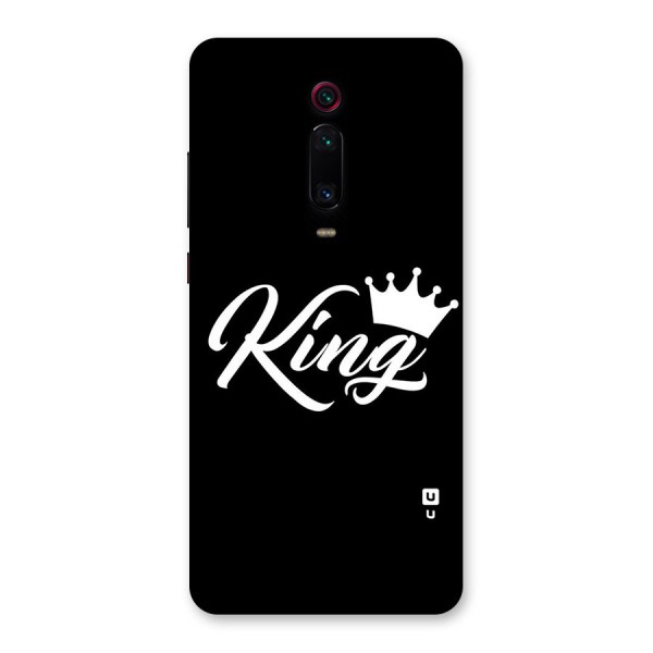 King Crown Typography Back Case for Redmi K20