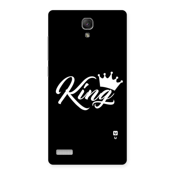 King Crown Typography Back Case for Redmi Note