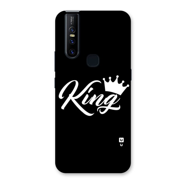 King Crown Typography Back Case for Vivo V15