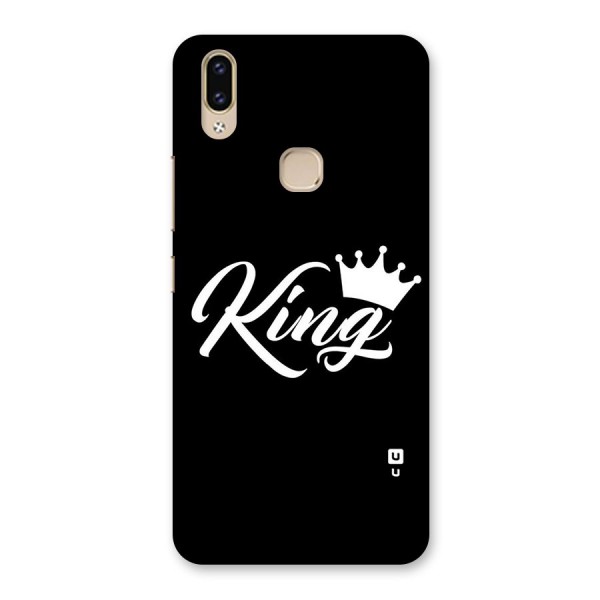 King Crown Typography Back Case for Vivo V9