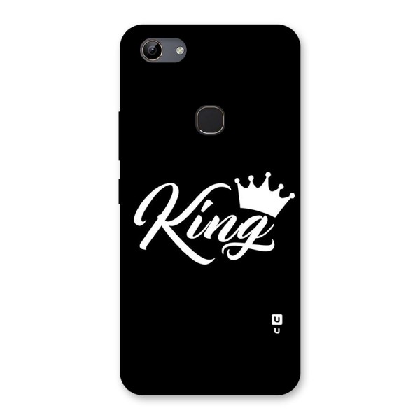 King Crown Typography Back Case for Vivo Y81