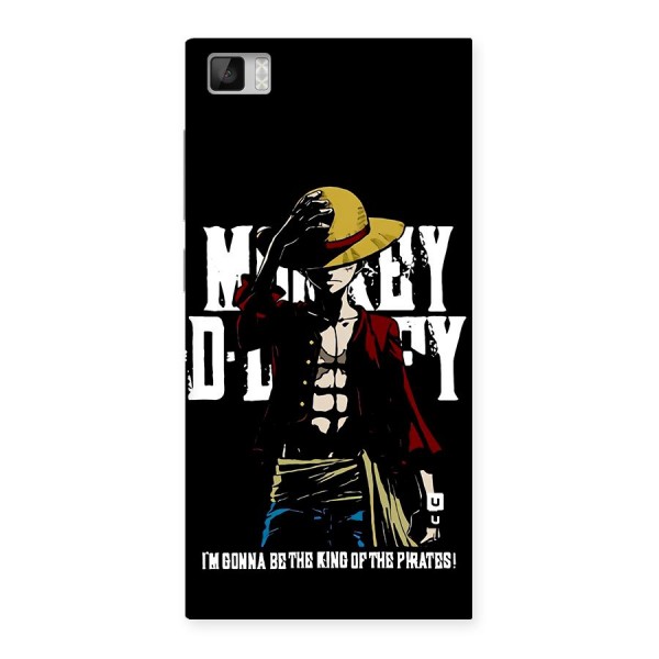 King Of Pirates Back Case for Mi3