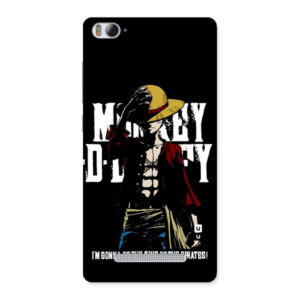 King Of Pirates Back Case for Mi4i