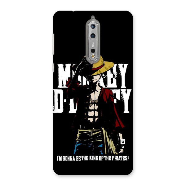 King Of Pirates Back Case for Nokia 8