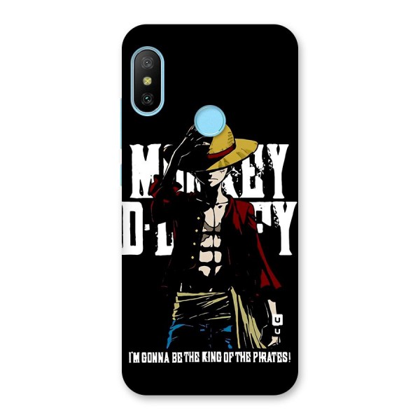 King Of Pirates Back Case for Redmi 6 Pro