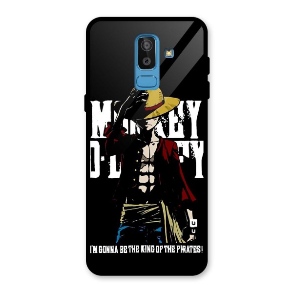 King Of Pirates Glass Back Case for Galaxy J8