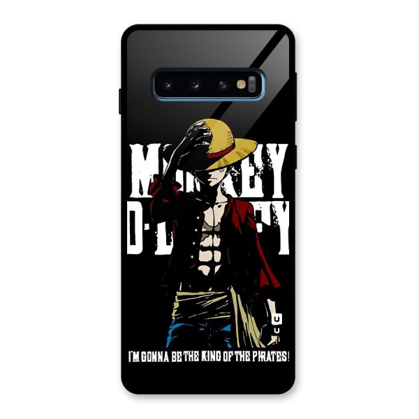 King Of Pirates Glass Back Case for Galaxy S10