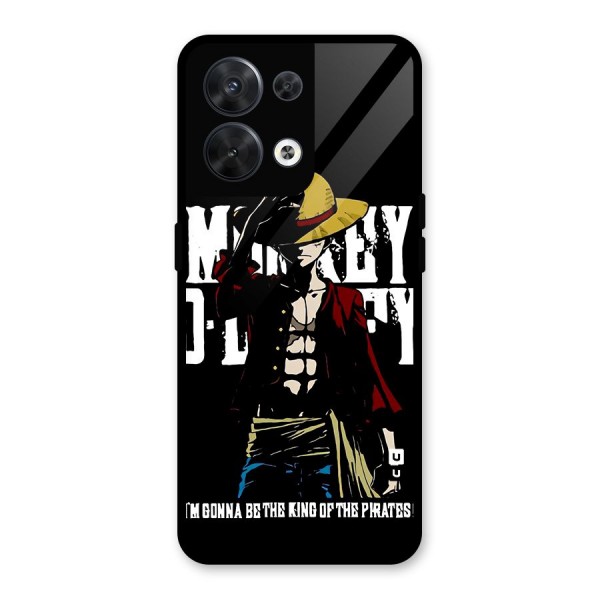 King Of Pirates Glass Back Case for Oppo Reno8 5G