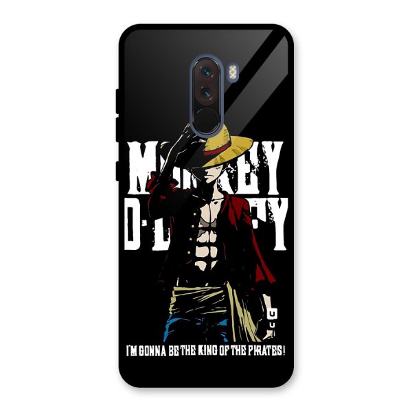 King Of Pirates Glass Back Case for Poco F1