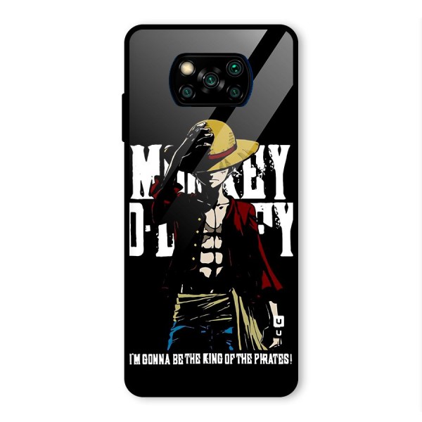 King Of Pirates Glass Back Case for Poco X3 Pro