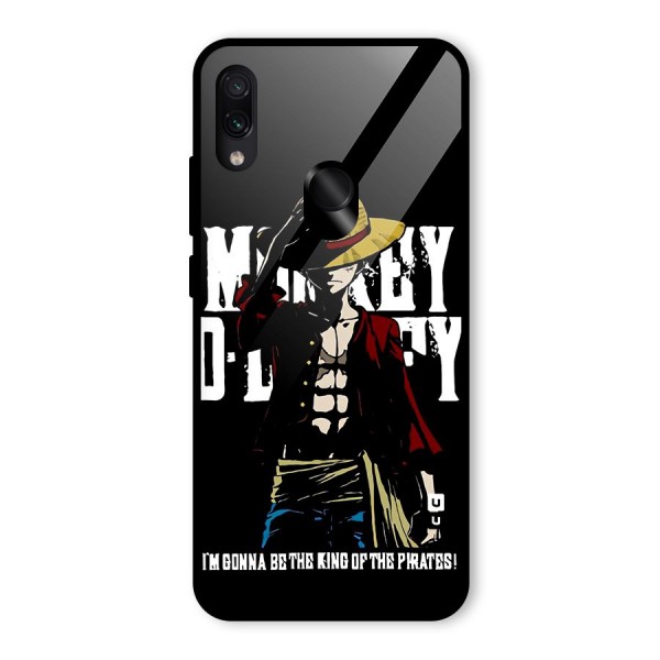 King Of Pirates Glass Back Case for Redmi Note 7