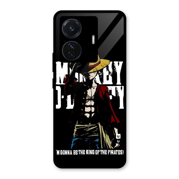 King Of Pirates Glass Back Case for Vivo T1 Pro