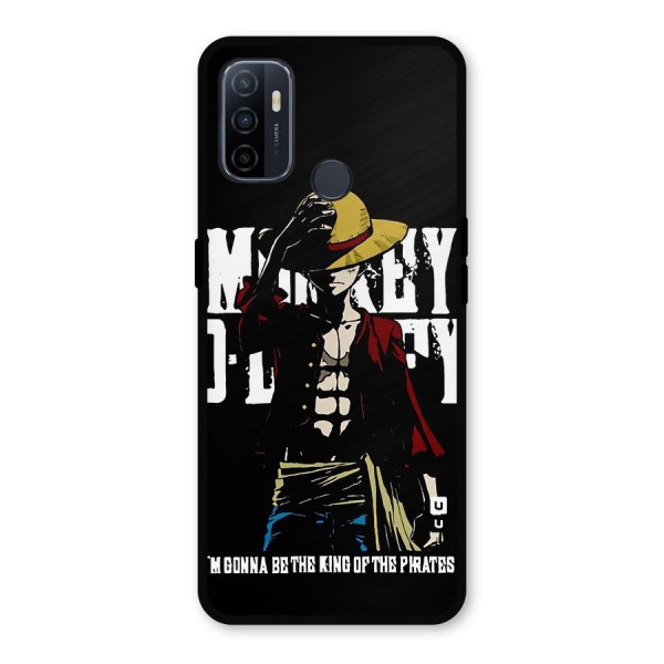 King Of Pirates Metal Back Case for Oppo A53