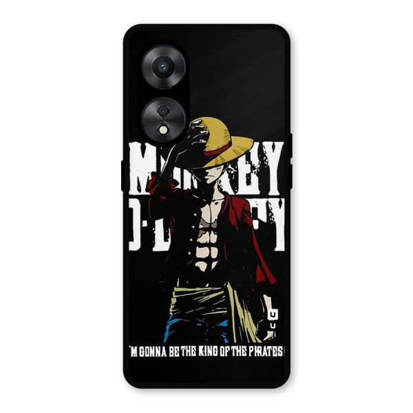 King Of Pirates Metal Back Case for Oppo A78