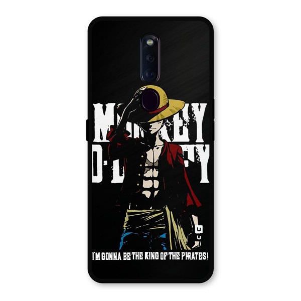 King Of Pirates Metal Back Case for Oppo F11 Pro