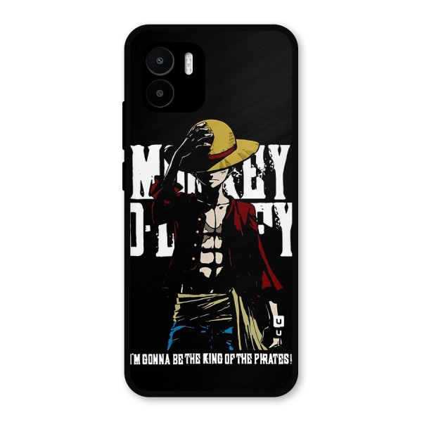 King Of Pirates Metal Back Case for Redmi A1