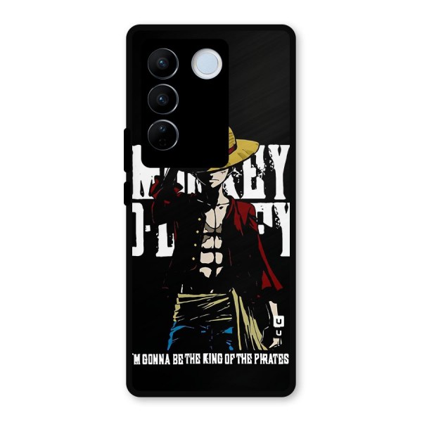 King Of Pirates Metal Back Case for Vivo V27 Pro