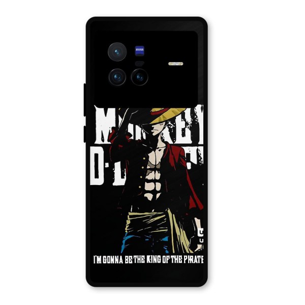 King Of Pirates Metal Back Case for Vivo X80