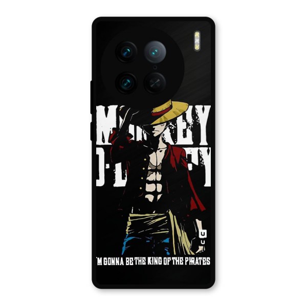 King Of Pirates Metal Back Case for Vivo X90 Pro