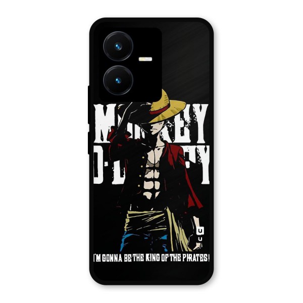 King Of Pirates Metal Back Case for Vivo Y22s