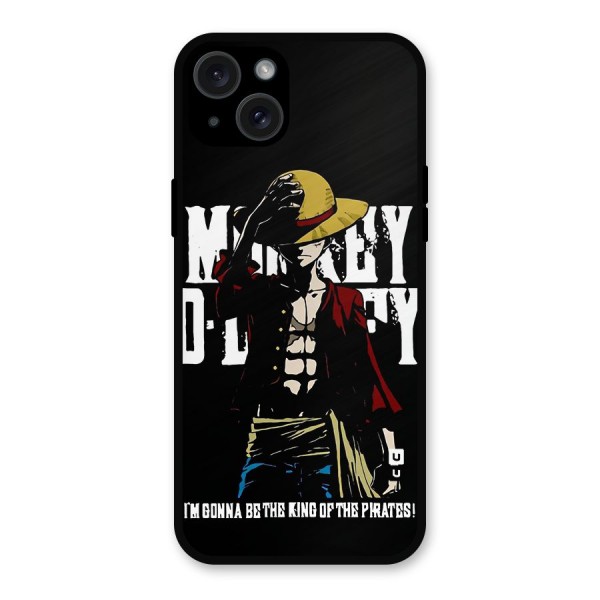 King Of Pirates Metal Back Case for iPhone 15 Plus