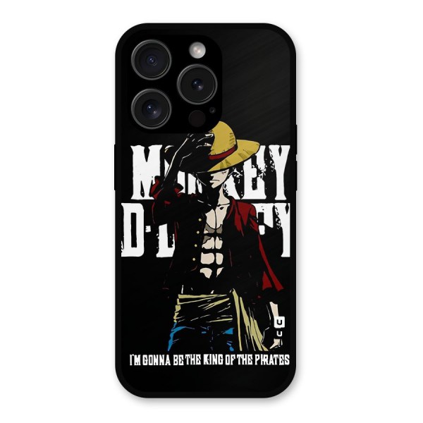 King Of Pirates Metal Back Case for iPhone 15 Pro