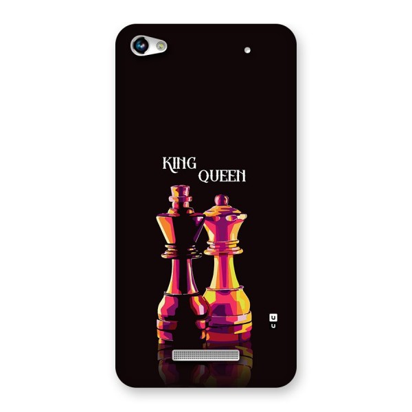 King Queen Back Case for Canvas Hue 2 A316