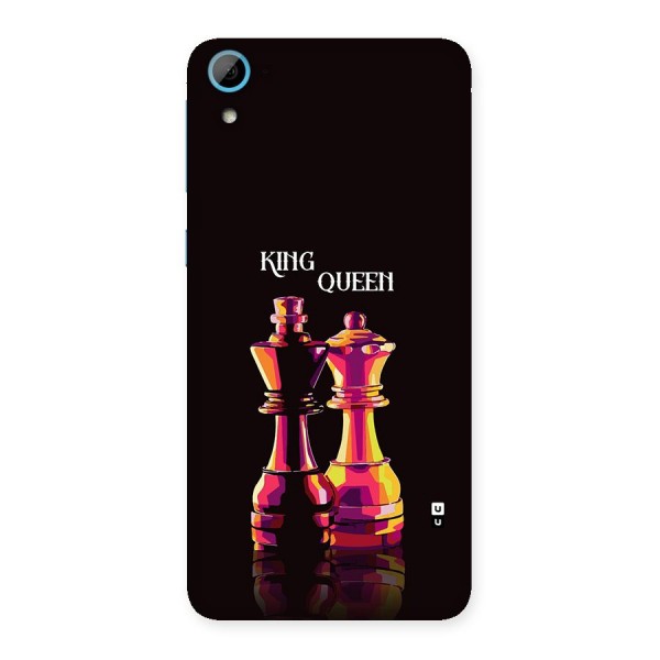 King Queen Back Case for Desire 826