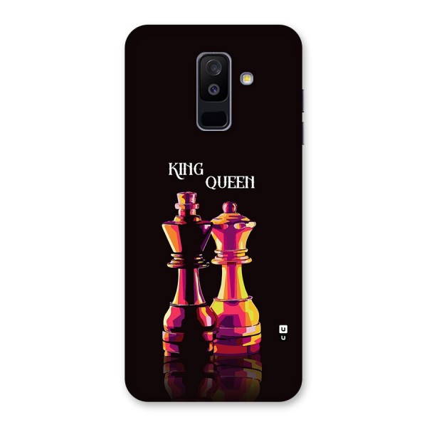 King Queen Back Case for Galaxy A6 Plus