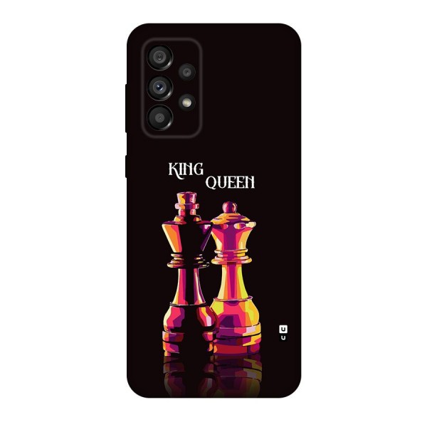 King Queen Back Case for Galaxy A73 5G