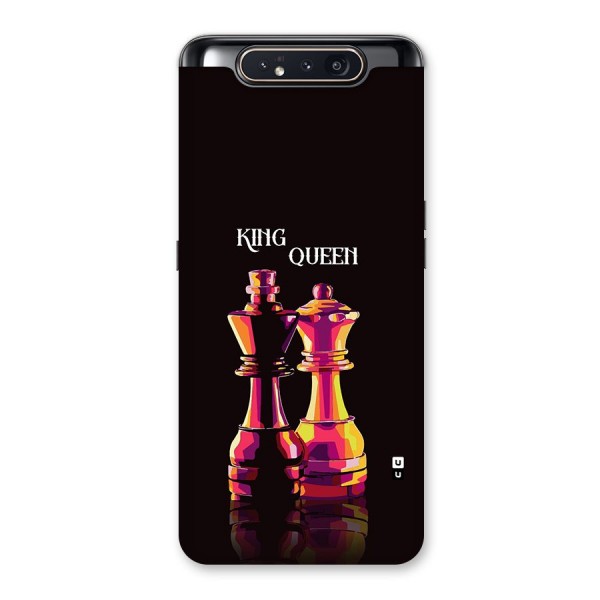 King Queen Back Case for Galaxy A80