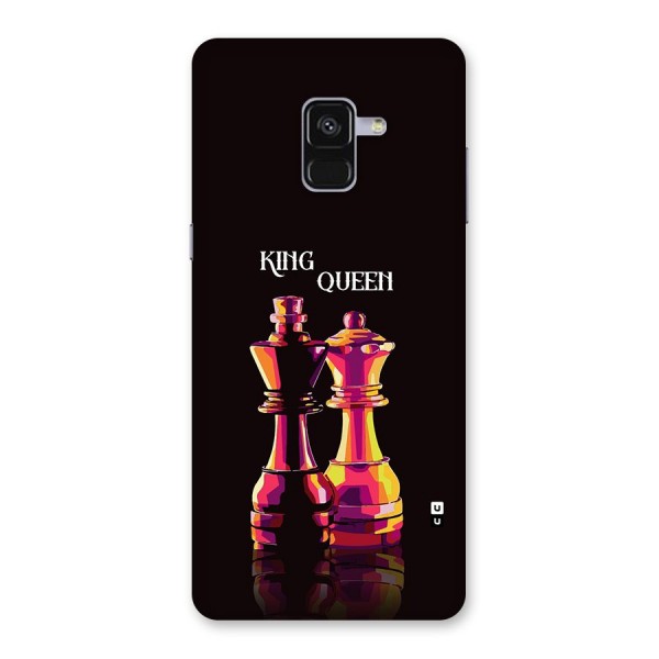 King Queen Back Case for Galaxy A8 Plus