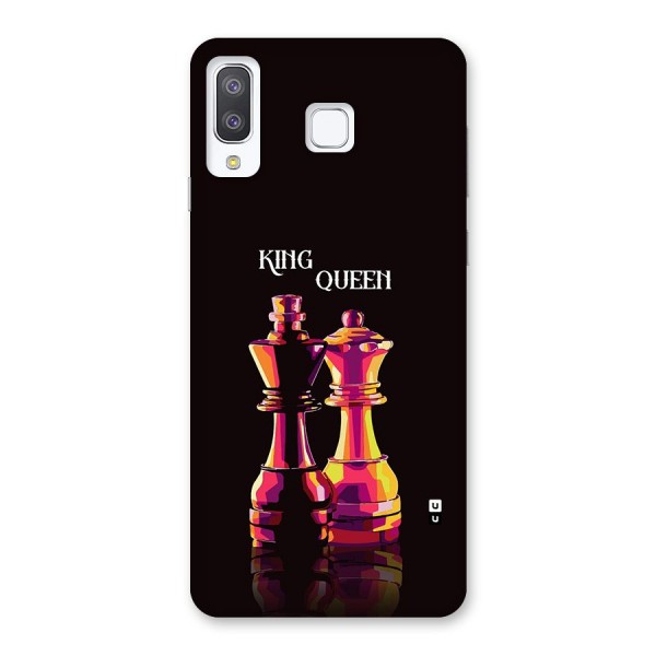 King Queen Back Case for Galaxy A8 Star