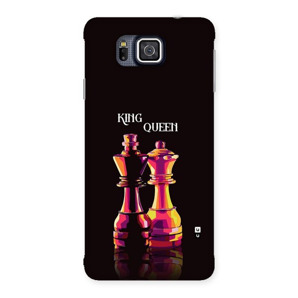 King Queen Back Case for Galaxy Alpha