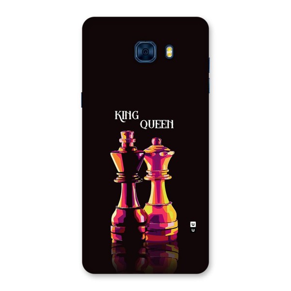 King Queen Back Case for Galaxy C7 Pro