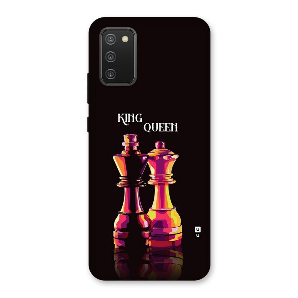 King Queen Back Case for Galaxy F02s