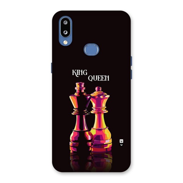 King Queen Back Case for Galaxy M01s