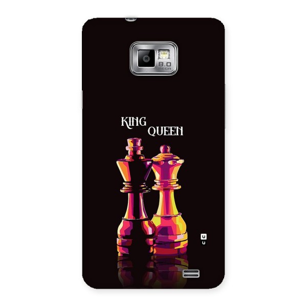 King Queen Back Case for Galaxy S2